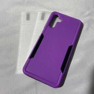 3 in 1 for Samsung Galaxy A13 5G case, Purple